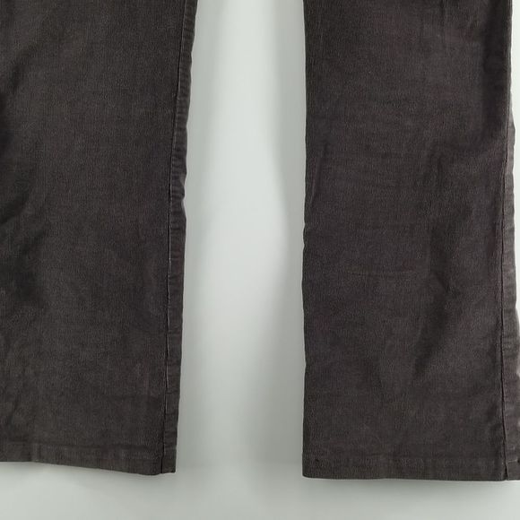 Banana Republic Grey Corduroys Womens Pants Size 26 Low Rise Straight Leg - Picture 6 of 11